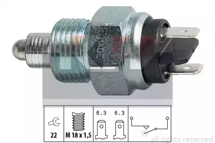 560 133 KW Выключатель, фара заднего хода
