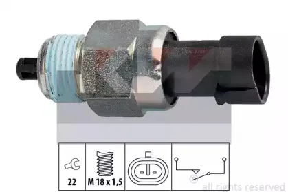 560 142 KW Выключатель, фара заднего хода