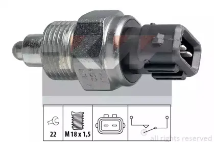 560 152 KW Выключатель, фара заднего хода