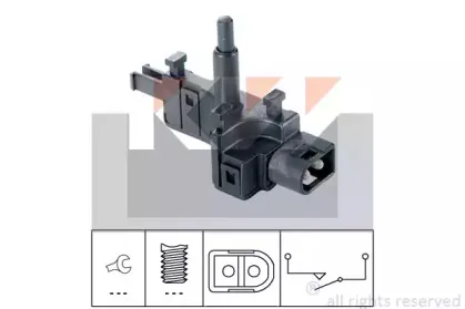560 165 KW Выключатель, фара заднего хода