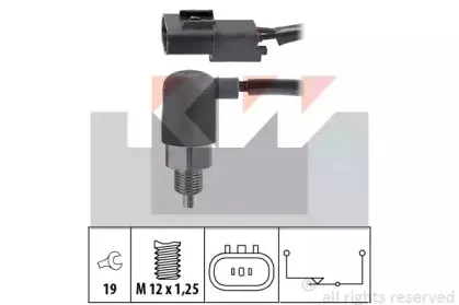 560 211 KW Выключатель, фара заднего хода