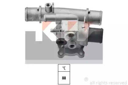 580 116 KW Термостат, охлаждающая жидкость