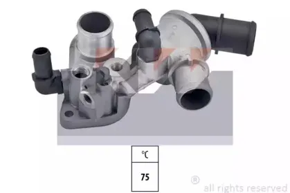 580 193 KW Термостат, охлаждающая жидкость