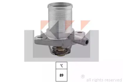 580 330 KW Термостат, охлаждающая жидкость