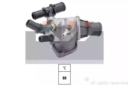 580 585 KW Термостат, охлаждающая жидкость