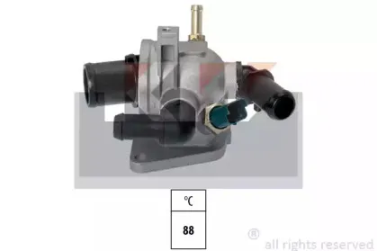 580 673 KW Термостат, охлаждающая жидкость