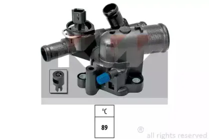 580 719 KW Термостат, охлаждающая жидкость
