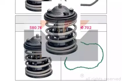 580 762S KW Термостат, охлаждающая жидкость