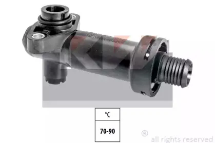 580 835 KW Термостат, охлаждающая жидкость