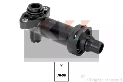 580 836 KW Термостат, охлаждающая жидкость