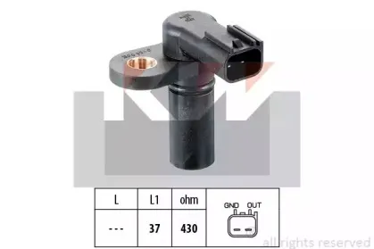 453 166 KW Датчик, положение распределительного вала