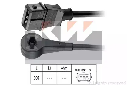 453 179 KW Датчик, частота вращения