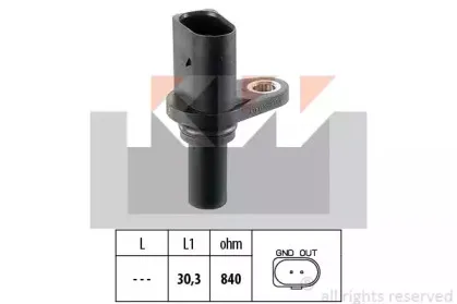 453 221 KW Датчик частоты вращения, автоматическая коробка передач