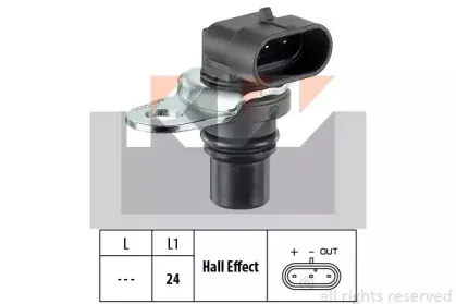 453 343 KW Датчик, положение распределительного вала