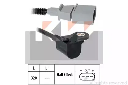 453 605 KW Датчик, положение распределительного вала