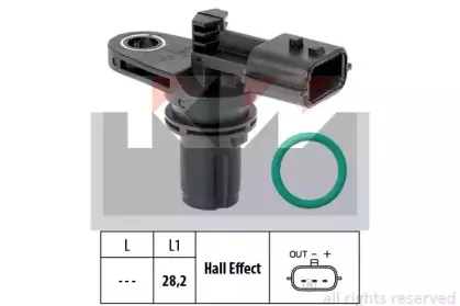 453 616 KW Датчик, положение распределительного вала
