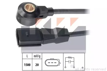 457 038 KW Датчик детонации