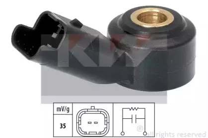 457 165 KW Датчик детонации