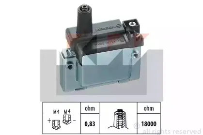 470 214 KW Катушка зажигания