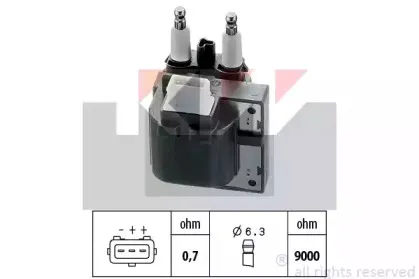 470 356 KW Катушка зажигания