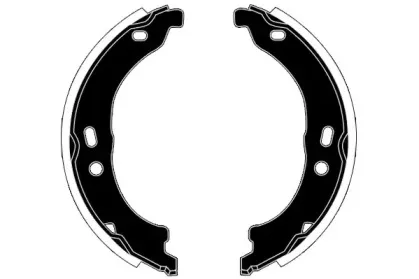 RA28710 RAICAM Комплект тормозных колодок, стояночная тормозная система