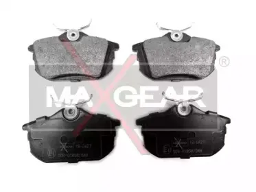 19-0427 MAXGEAR Комплект тормозных колодок, дисковый тормоз