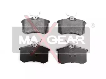 19-0428 MAXGEAR Комплект тормозных колодок, дисковый тормоз
