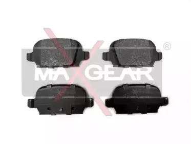 19-0451 MAXGEAR Комплект тормозных колодок, дисковый тормоз
