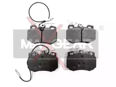 19-0454 MAXGEAR Комплект тормозных колодок, дисковый тормоз