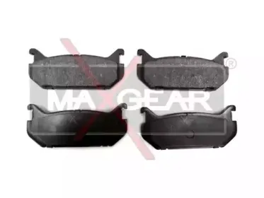 19-0460 MAXGEAR Комплект тормозных колодок, дисковый тормоз