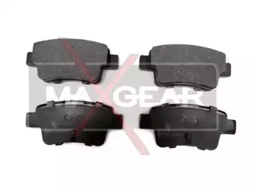 19-0463 MAXGEAR Комплект тормозных колодок, дисковый тормоз