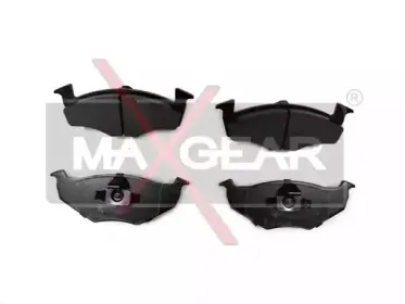 19-0608 MAXGEAR Комплект тормозных колодок, дисковый тормоз