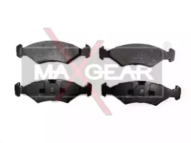 19-0627 MAXGEAR Комплект тормозных колодок, дисковый тормоз
