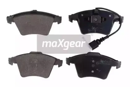 19-1897 MAXGEAR Комплект тормозных колодок, дисковый тормоз