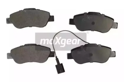 19-1981 MAXGEAR Комплект тормозных колодок, дисковый тормоз