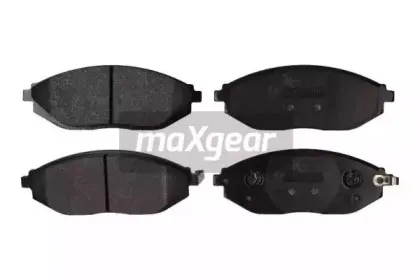 19-2168 MAXGEAR Комплект тормозных колодок, дисковый тормоз