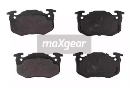 19-1107 MAXGEAR Комплект тормозных колодок, дисковый тормоз