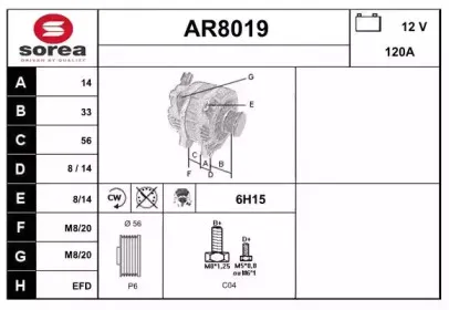 snra-ar8019