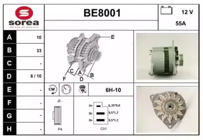snra-be8001