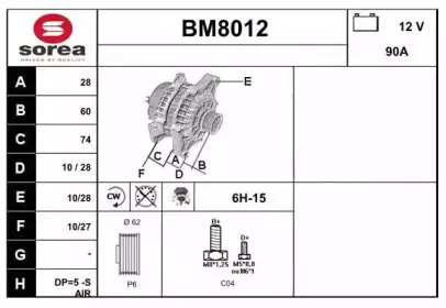 snra-bm8012