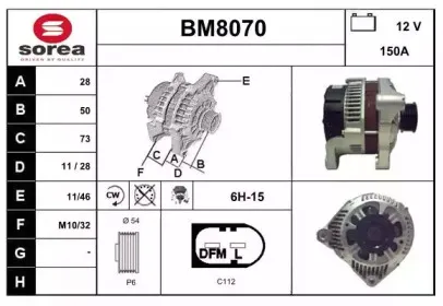 snra-bm8070