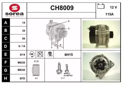 snra-ch8009