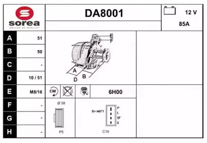 snra-da8001