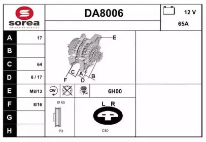 snra-da8006