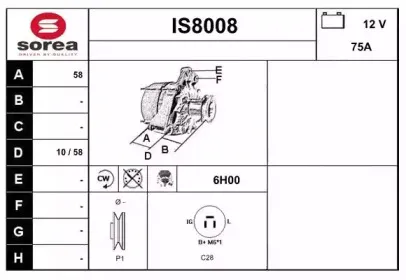 snra-is8008