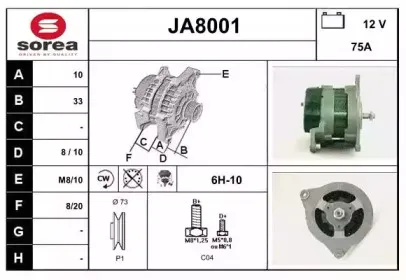 snra-ja8001