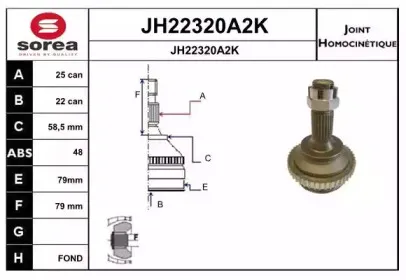 snra-jh22320a2k