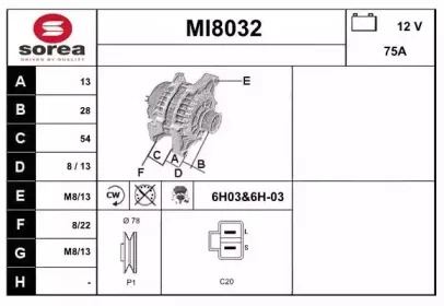 snra-mi8032