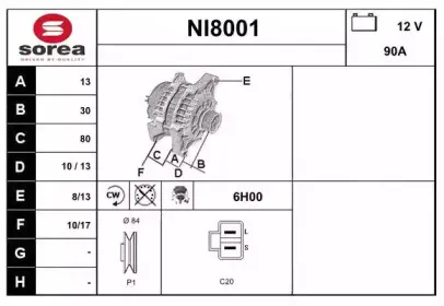 snra-ni8001