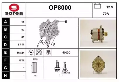 snra-op8000
